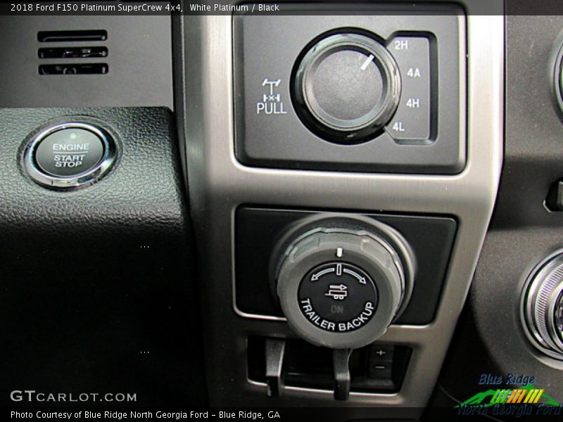 White Platinum / Black 2018 Ford F150 Platinum SuperCrew 4x4