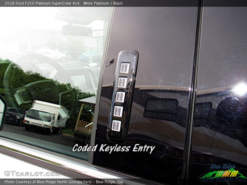 White Platinum / Black 2018 Ford F150 Platinum SuperCrew 4x4