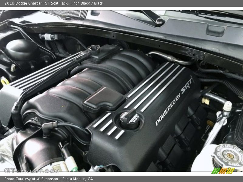 Pitch Black / Black 2018 Dodge Charger R/T Scat Pack