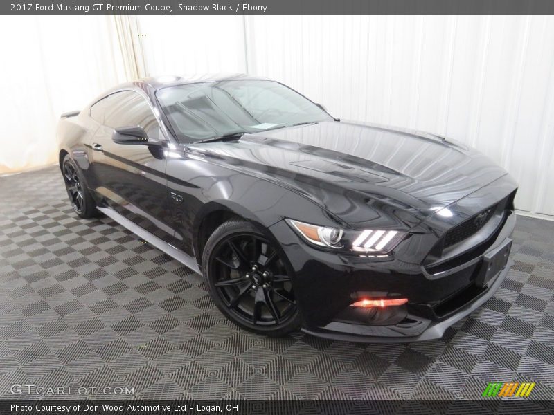 Shadow Black / Ebony 2017 Ford Mustang GT Premium Coupe