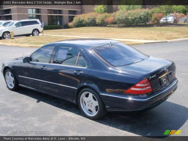 Midnight Blue / Ash 2001 Mercedes-Benz S 500 Sedan