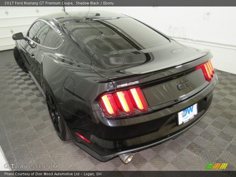 Shadow Black / Ebony 2017 Ford Mustang GT Premium Coupe