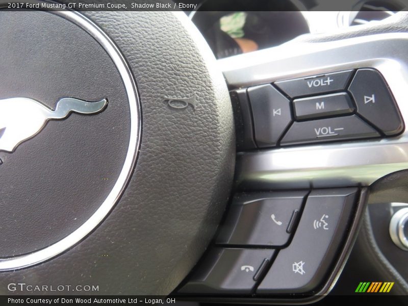 Shadow Black / Ebony 2017 Ford Mustang GT Premium Coupe