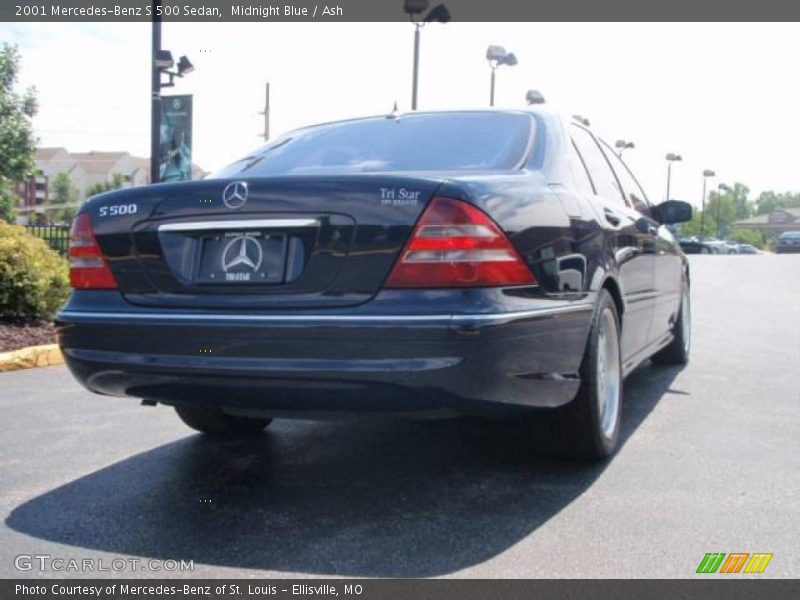Midnight Blue / Ash 2001 Mercedes-Benz S 500 Sedan