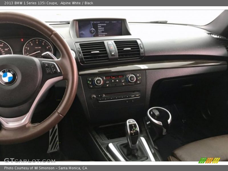 Alpine White / Black 2013 BMW 1 Series 135i Coupe