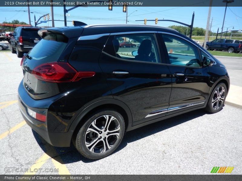 Mosaic Black Metallic / Dark Galvanized Gray 2019 Chevrolet Bolt EV Premier