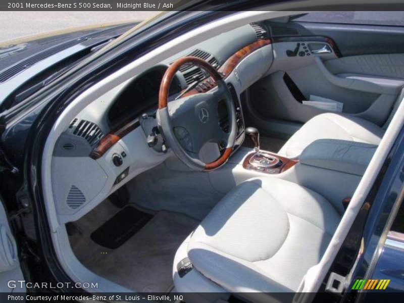 Midnight Blue / Ash 2001 Mercedes-Benz S 500 Sedan