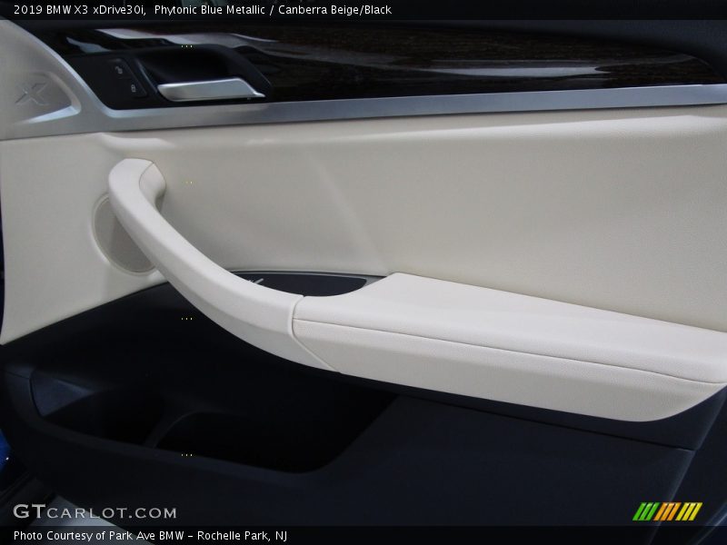Phytonic Blue Metallic / Canberra Beige/Black 2019 BMW X3 xDrive30i