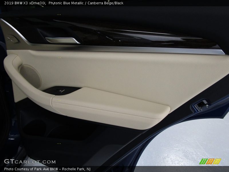 Phytonic Blue Metallic / Canberra Beige/Black 2019 BMW X3 xDrive30i