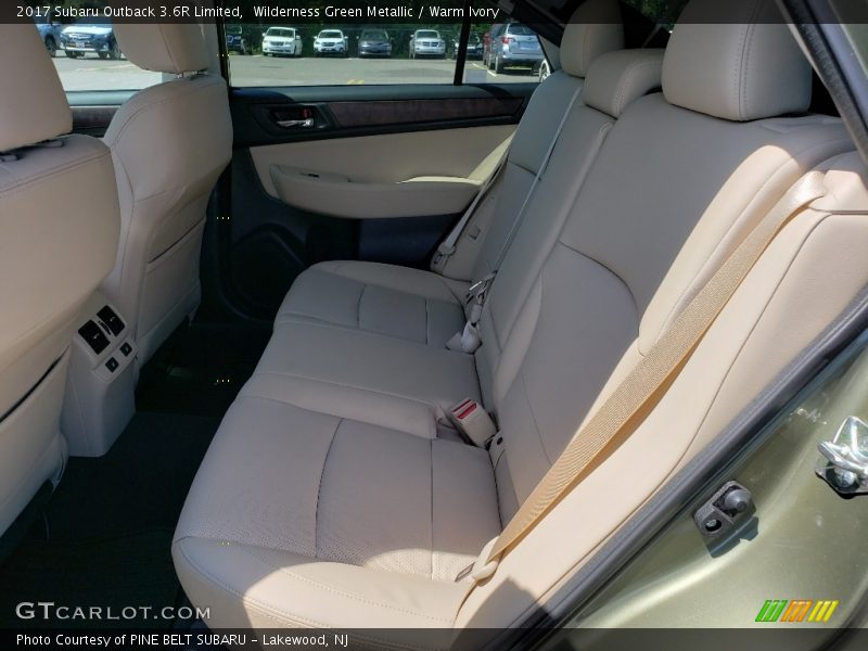 Wilderness Green Metallic / Warm Ivory 2017 Subaru Outback 3.6R Limited