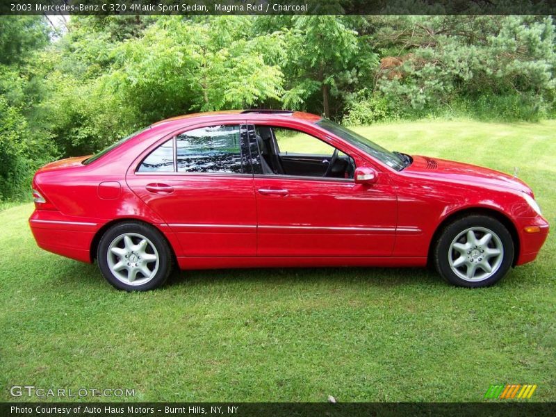  2003 C 320 4Matic Sport Sedan Magma Red