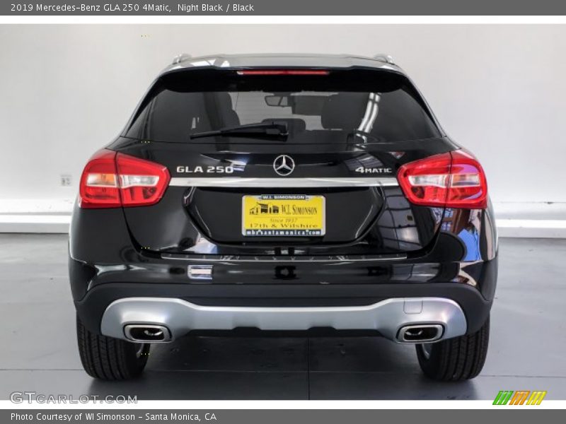 Night Black / Black 2019 Mercedes-Benz GLA 250 4Matic