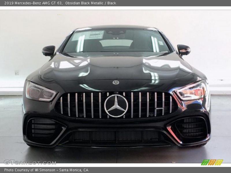 Obsidian Black Metallic / Black 2019 Mercedes-Benz AMG GT 63