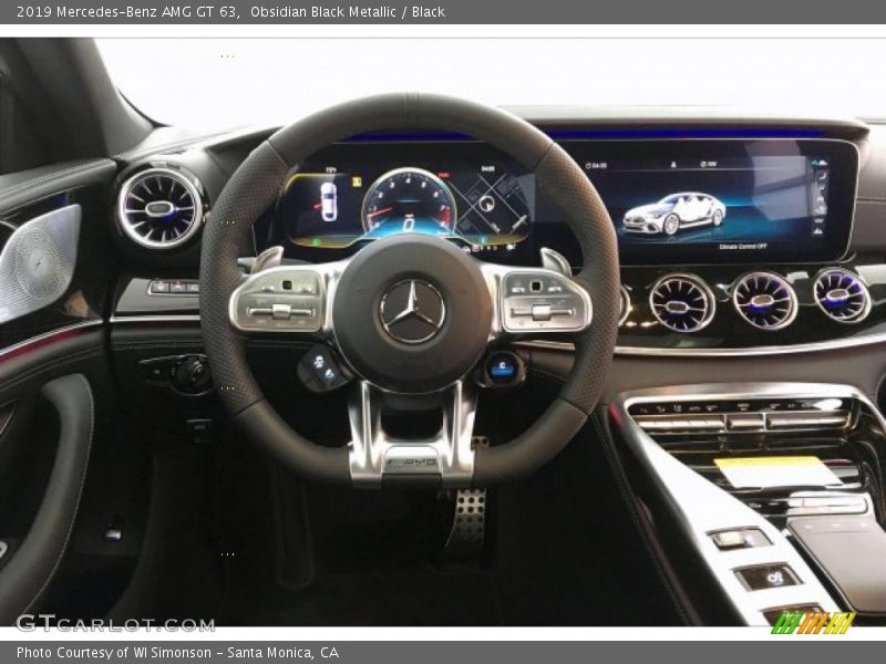 Obsidian Black Metallic / Black 2019 Mercedes-Benz AMG GT 63