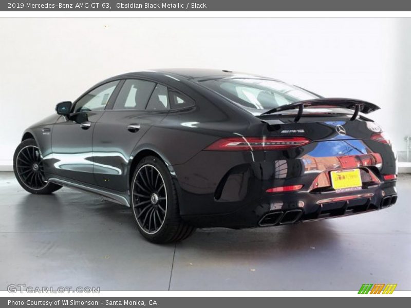 Obsidian Black Metallic / Black 2019 Mercedes-Benz AMG GT 63