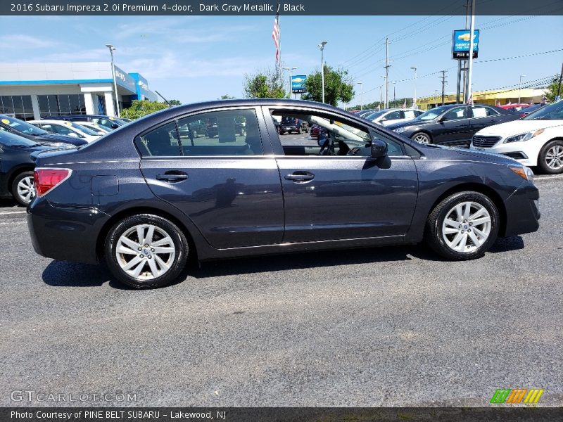 Dark Gray Metallic / Black 2016 Subaru Impreza 2.0i Premium 4-door