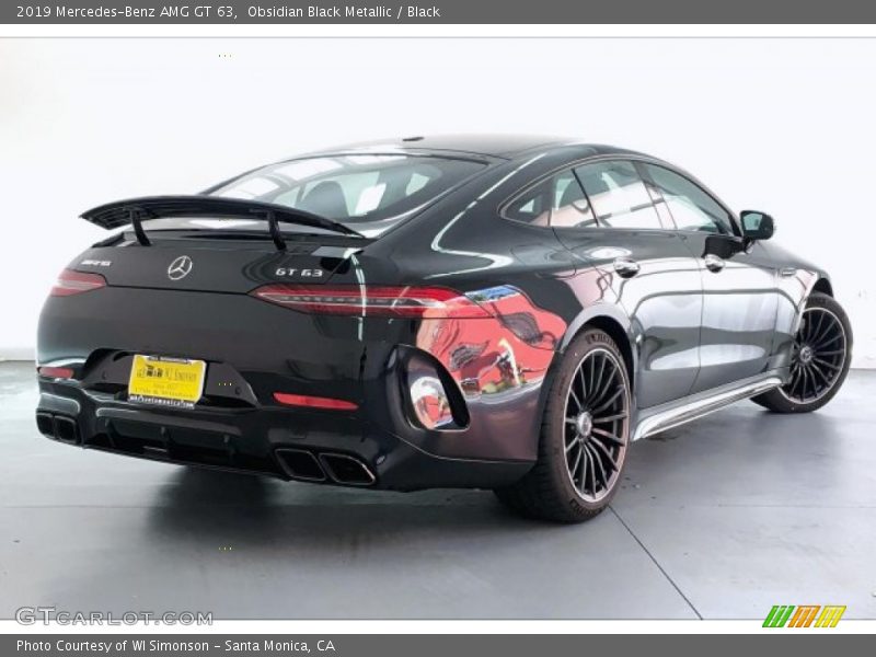 Obsidian Black Metallic / Black 2019 Mercedes-Benz AMG GT 63
