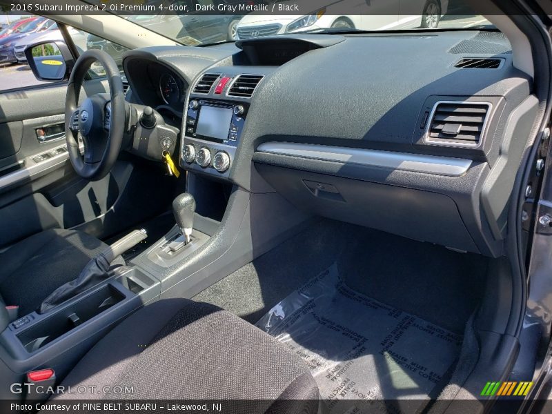 Dark Gray Metallic / Black 2016 Subaru Impreza 2.0i Premium 4-door