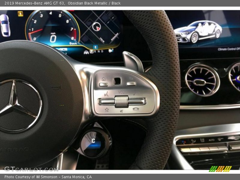 Obsidian Black Metallic / Black 2019 Mercedes-Benz AMG GT 63