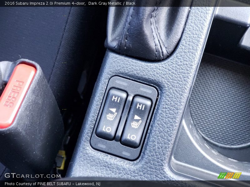 Dark Gray Metallic / Black 2016 Subaru Impreza 2.0i Premium 4-door
