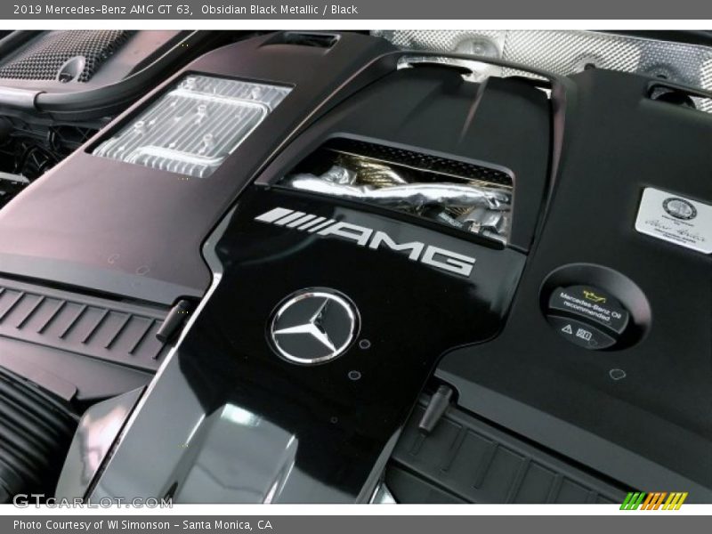 Obsidian Black Metallic / Black 2019 Mercedes-Benz AMG GT 63
