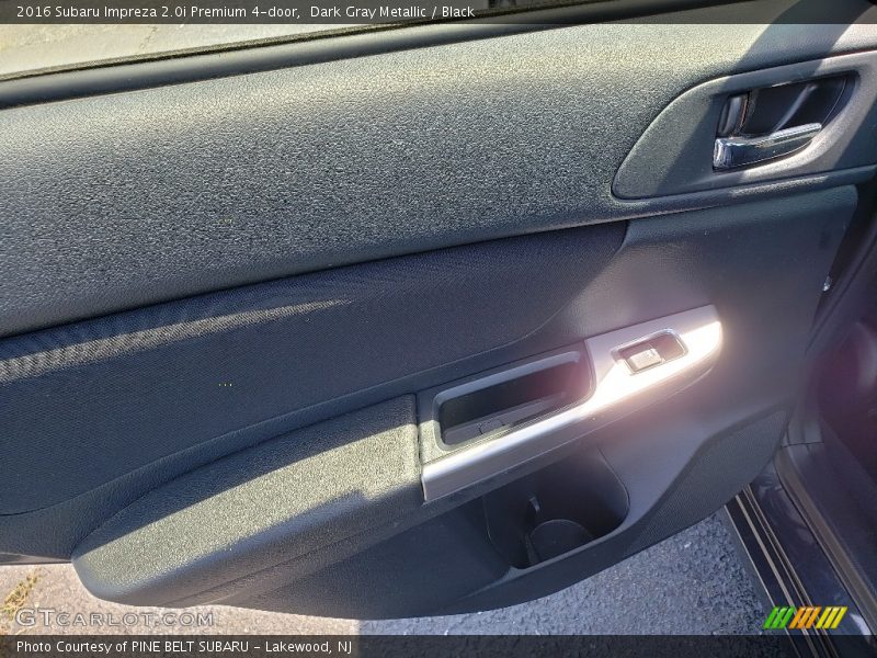 Dark Gray Metallic / Black 2016 Subaru Impreza 2.0i Premium 4-door