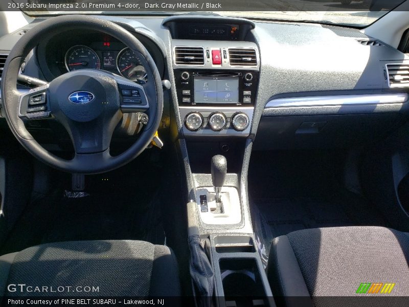 Dark Gray Metallic / Black 2016 Subaru Impreza 2.0i Premium 4-door