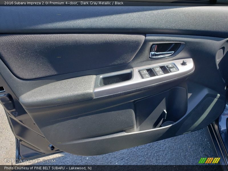 Dark Gray Metallic / Black 2016 Subaru Impreza 2.0i Premium 4-door
