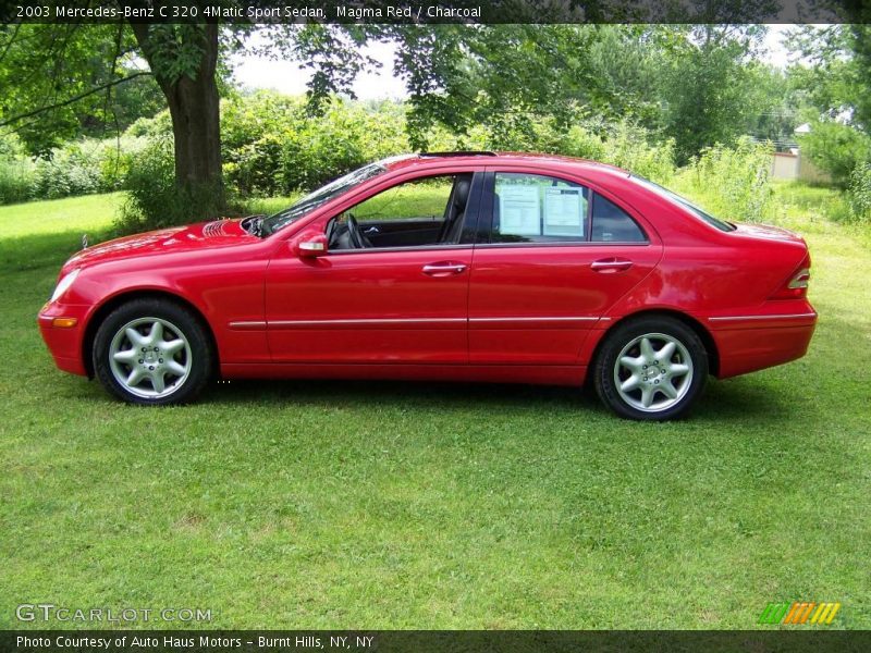  2003 C 320 4Matic Sport Sedan Magma Red