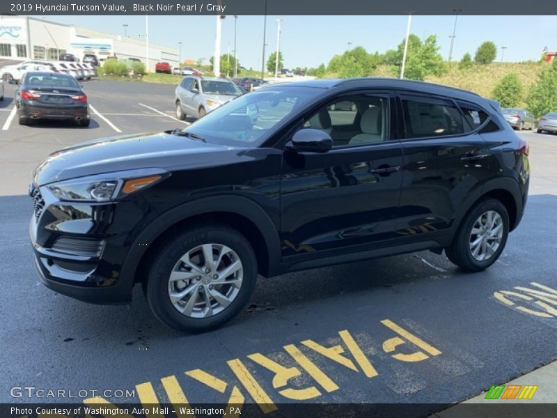 Black Noir Pearl / Gray 2019 Hyundai Tucson Value