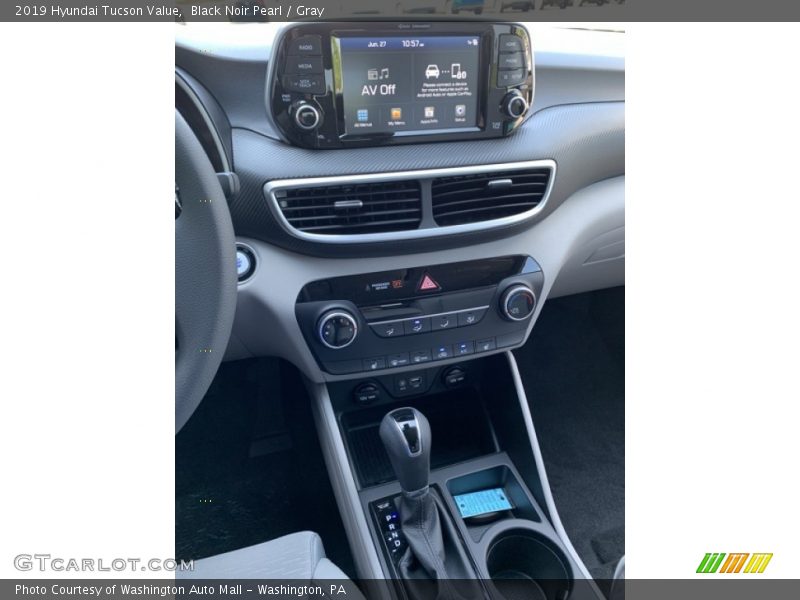 Black Noir Pearl / Gray 2019 Hyundai Tucson Value