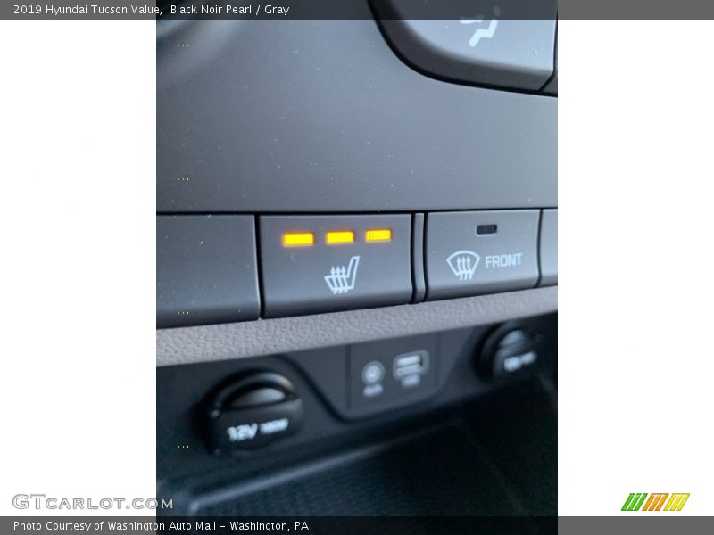 Black Noir Pearl / Gray 2019 Hyundai Tucson Value