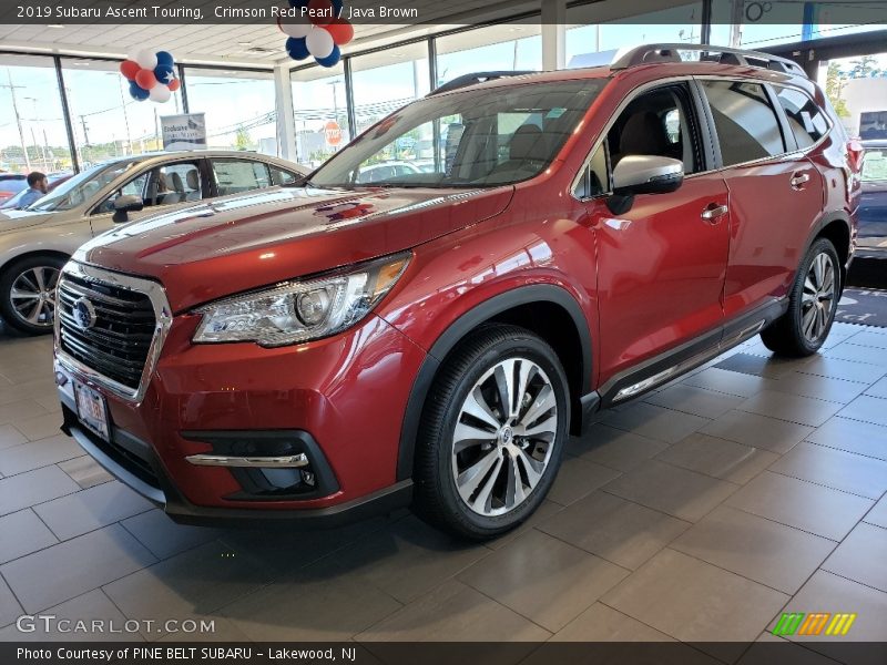 Crimson Red Pearl / Java Brown 2019 Subaru Ascent Touring