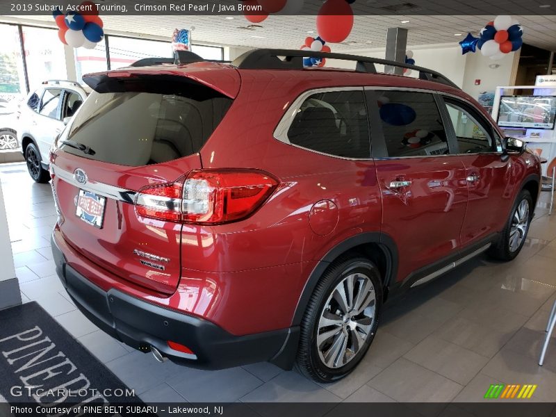 Crimson Red Pearl / Java Brown 2019 Subaru Ascent Touring