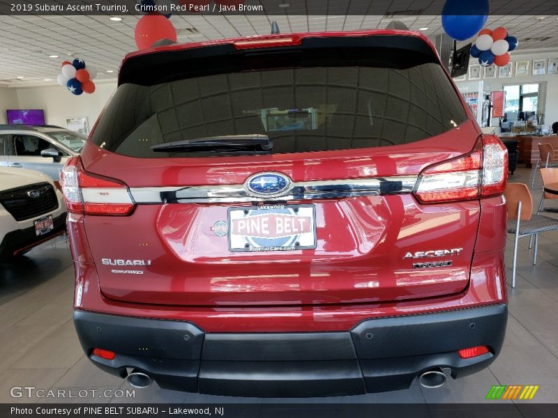 Crimson Red Pearl / Java Brown 2019 Subaru Ascent Touring