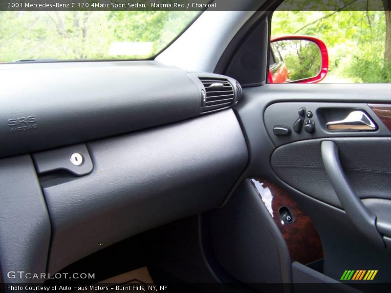 Magma Red / Charcoal 2003 Mercedes-Benz C 320 4Matic Sport Sedan