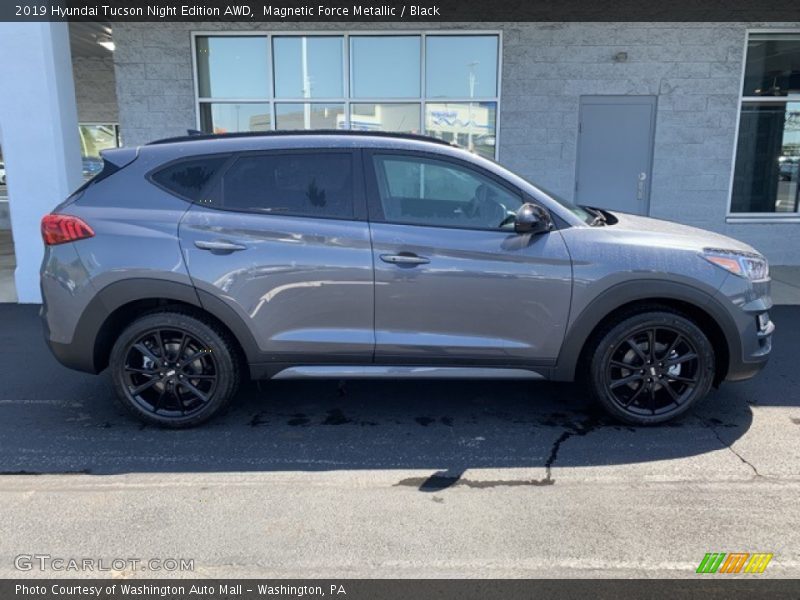 Magnetic Force Metallic / Black 2019 Hyundai Tucson Night Edition AWD