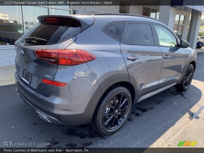 Magnetic Force Metallic / Black 2019 Hyundai Tucson Night Edition AWD