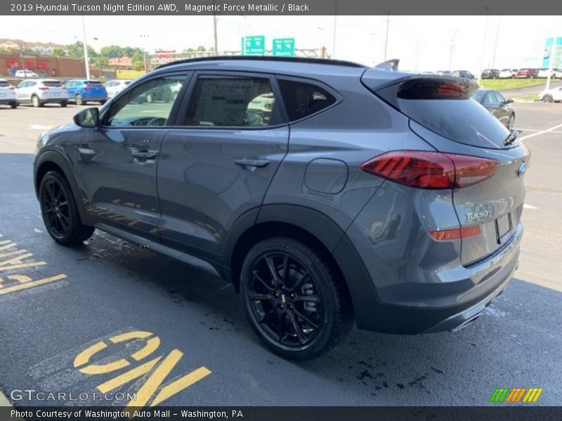 Magnetic Force Metallic / Black 2019 Hyundai Tucson Night Edition AWD