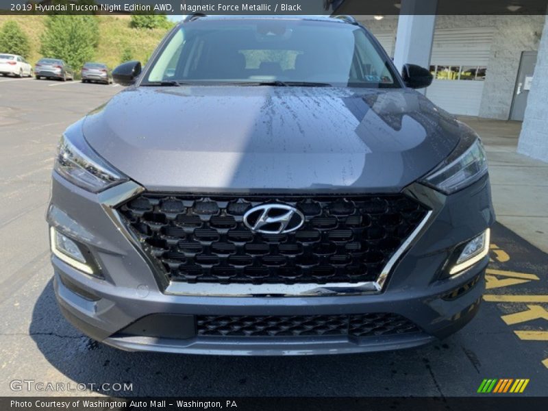 Magnetic Force Metallic / Black 2019 Hyundai Tucson Night Edition AWD