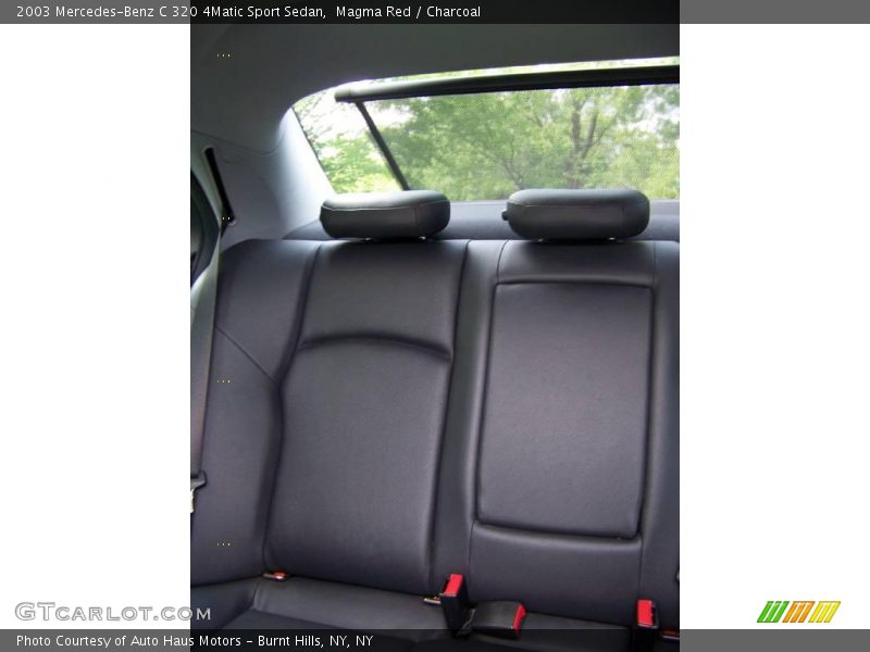 Magma Red / Charcoal 2003 Mercedes-Benz C 320 4Matic Sport Sedan