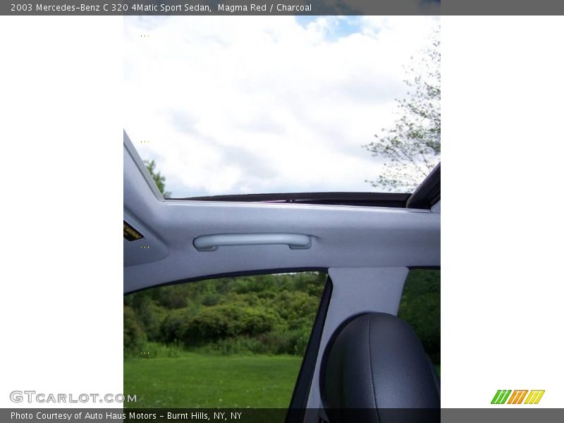 Magma Red / Charcoal 2003 Mercedes-Benz C 320 4Matic Sport Sedan