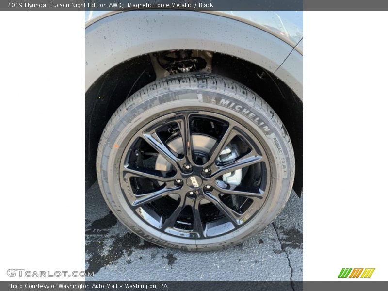Magnetic Force Metallic / Black 2019 Hyundai Tucson Night Edition AWD