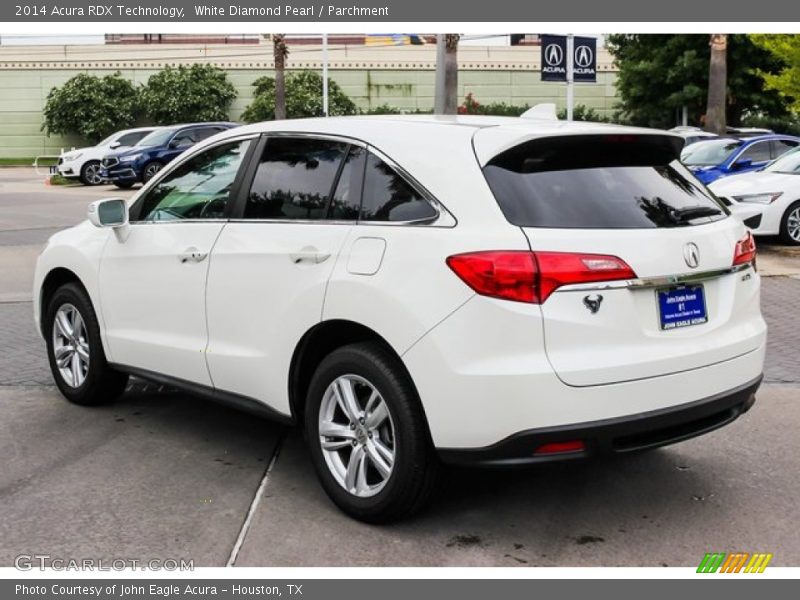 White Diamond Pearl / Parchment 2014 Acura RDX Technology