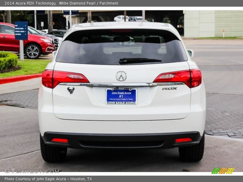 White Diamond Pearl / Parchment 2014 Acura RDX Technology