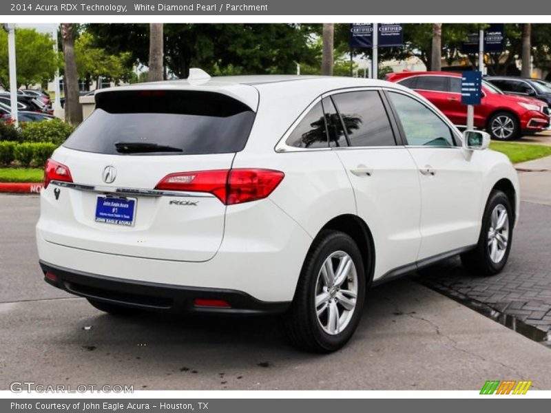 White Diamond Pearl / Parchment 2014 Acura RDX Technology
