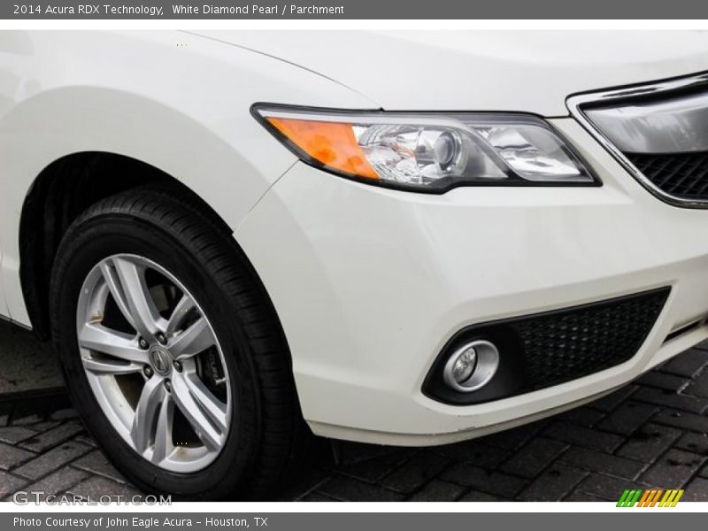 White Diamond Pearl / Parchment 2014 Acura RDX Technology