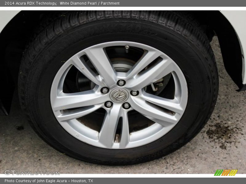 White Diamond Pearl / Parchment 2014 Acura RDX Technology