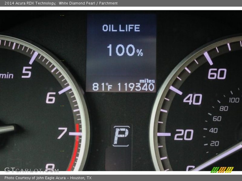 White Diamond Pearl / Parchment 2014 Acura RDX Technology