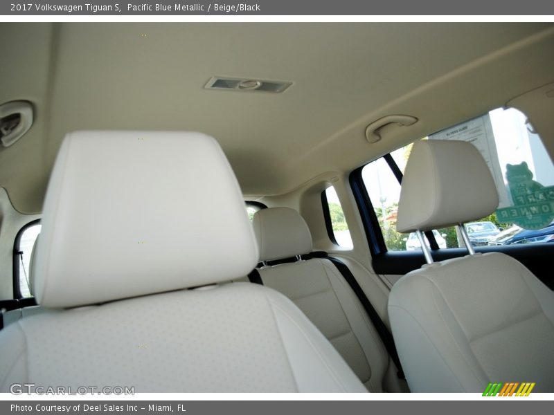 Pacific Blue Metallic / Beige/Black 2017 Volkswagen Tiguan S